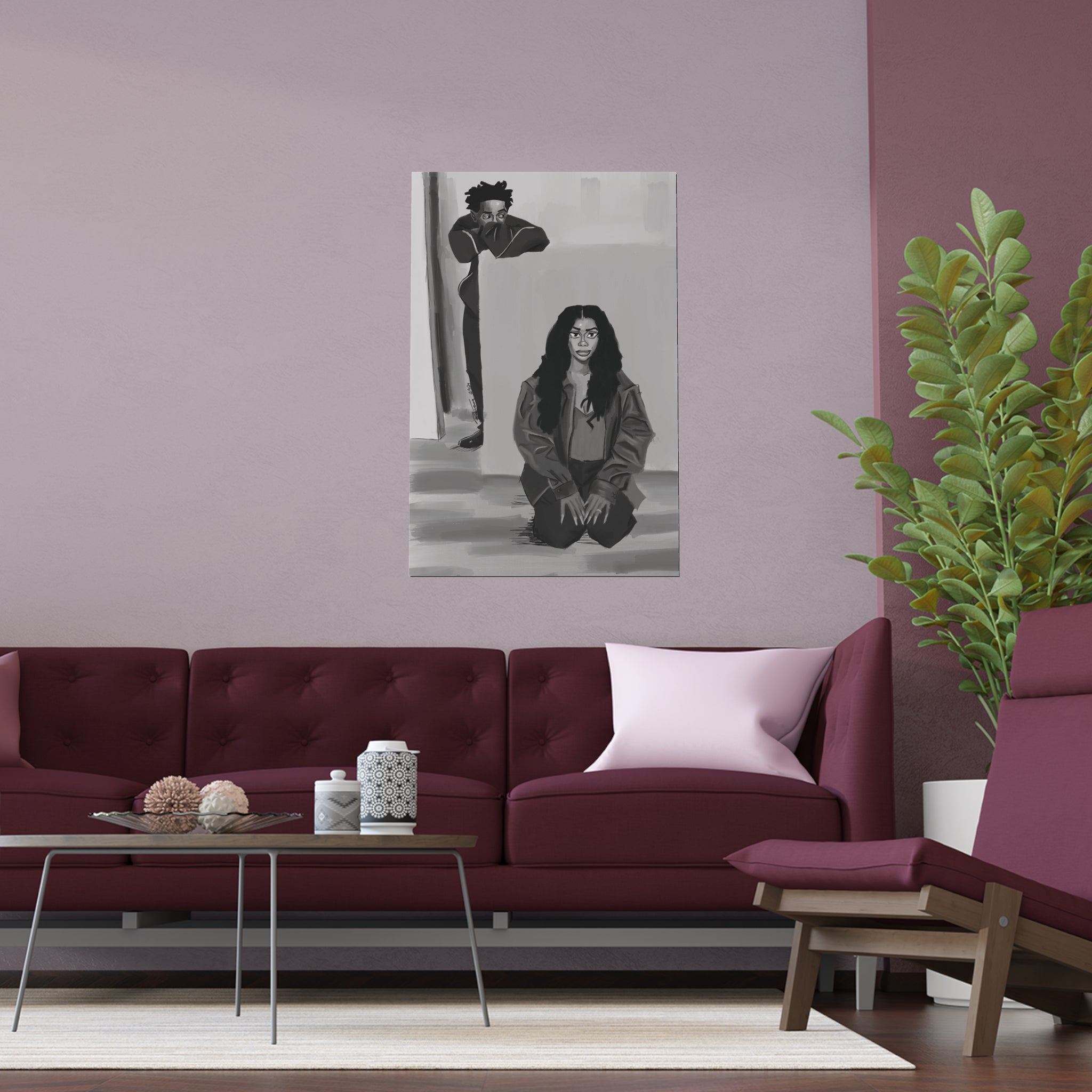 ‘Dot & Sza’ Indoor and Outdoor Silk Posters