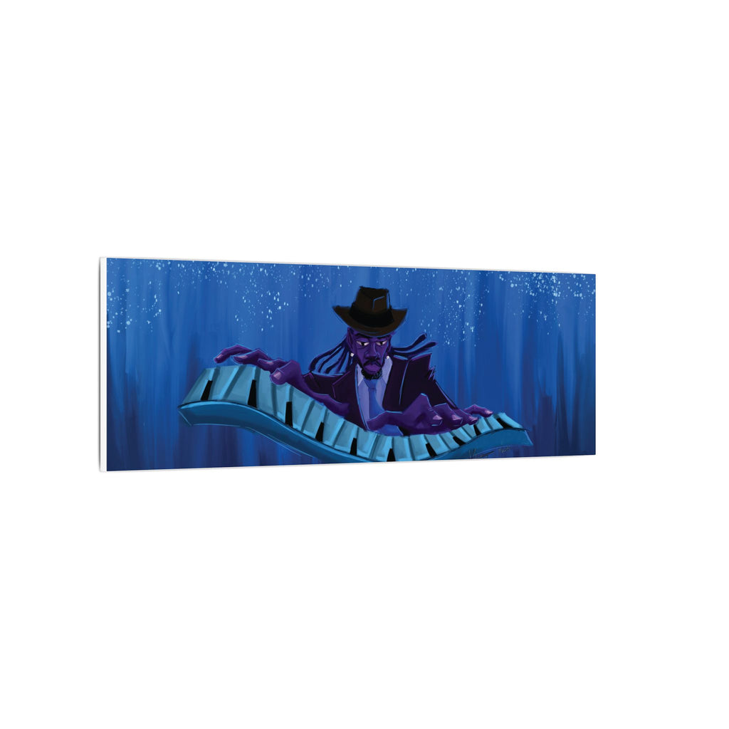 ‘The Pianist’ Matte Canvas, Stretched, 0.75" (Multi-Size)