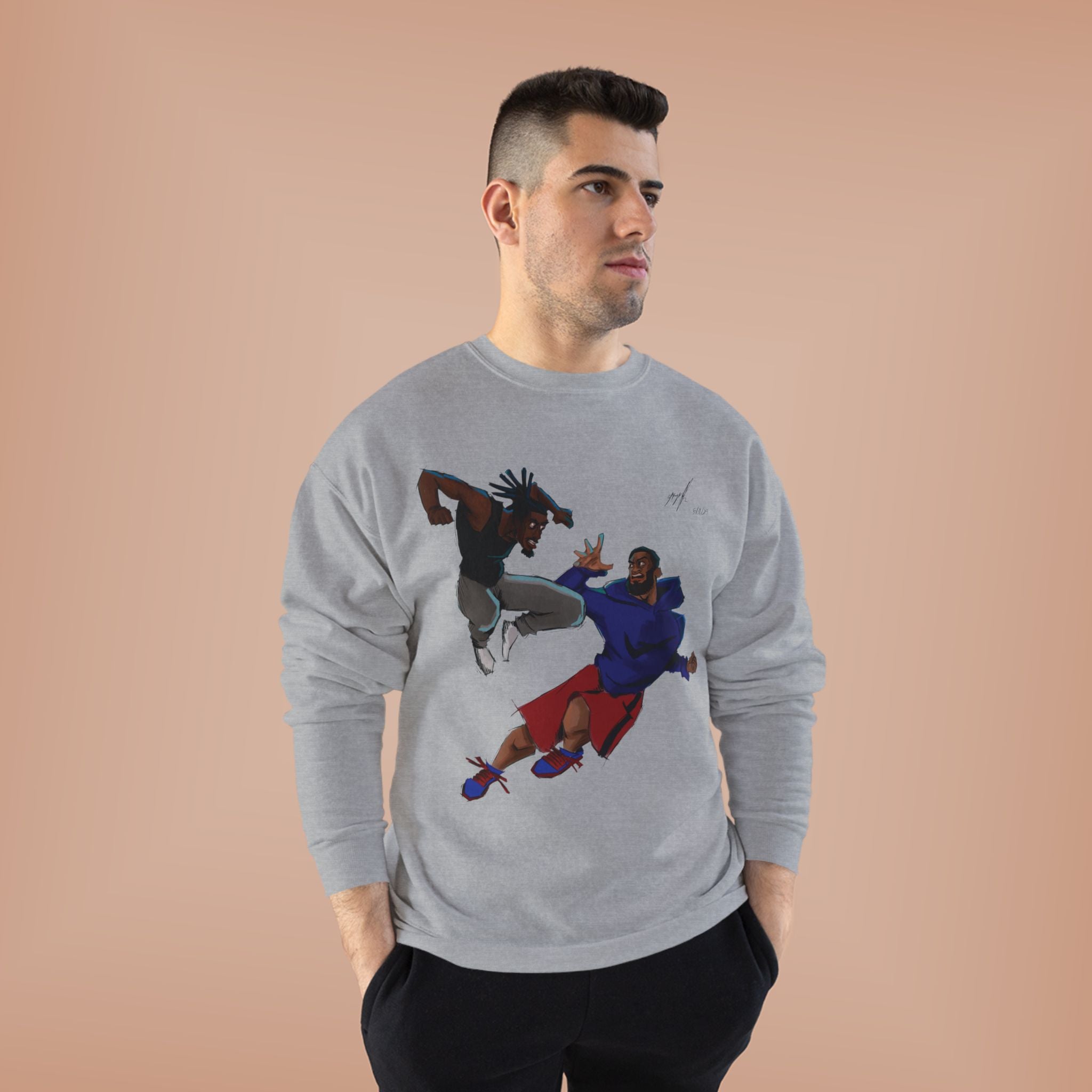 ‘Squabble Up’ Unisex EcoSmart® Crewneck Sweatshirt