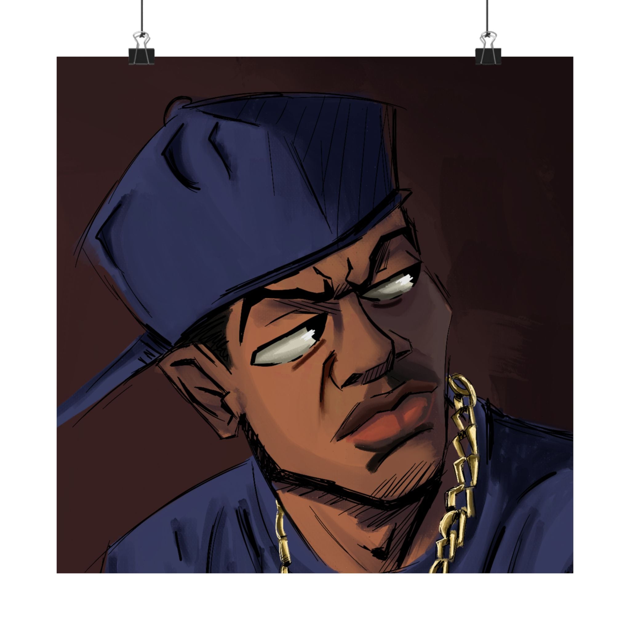‘SMOKEY (Friday/Boondocks)’ Matte Vertical Posters