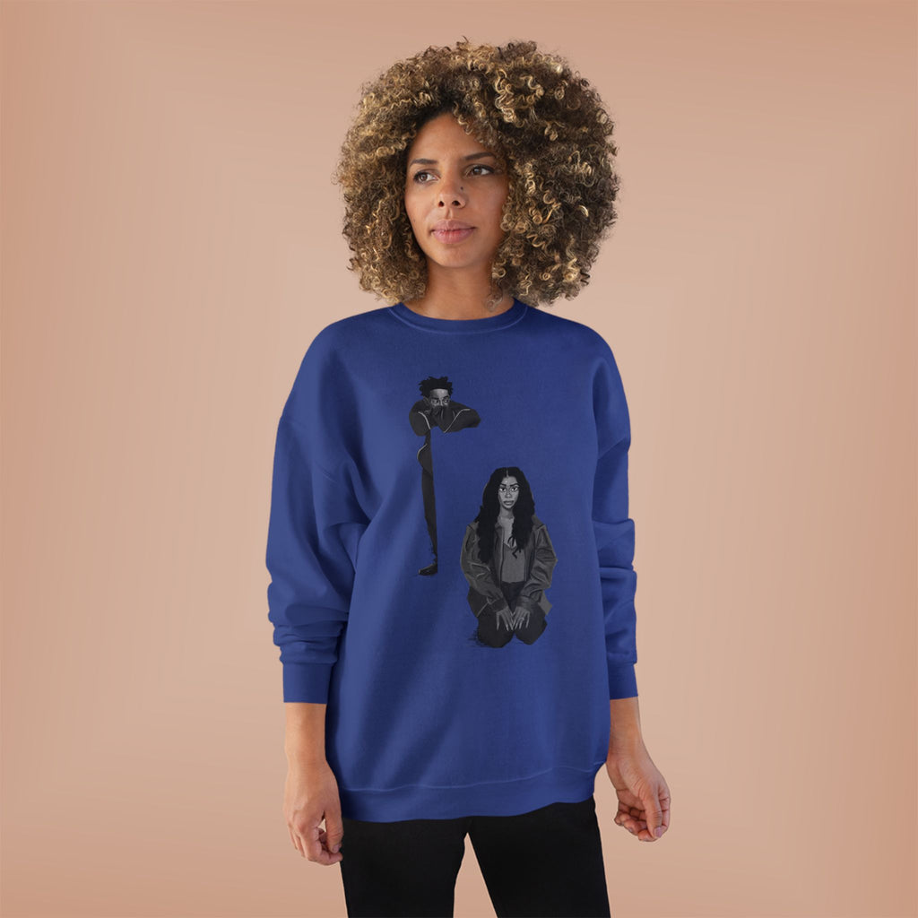 ‘Dot & Sza’ Unisex EcoSmart® Crewneck Sweatshirt