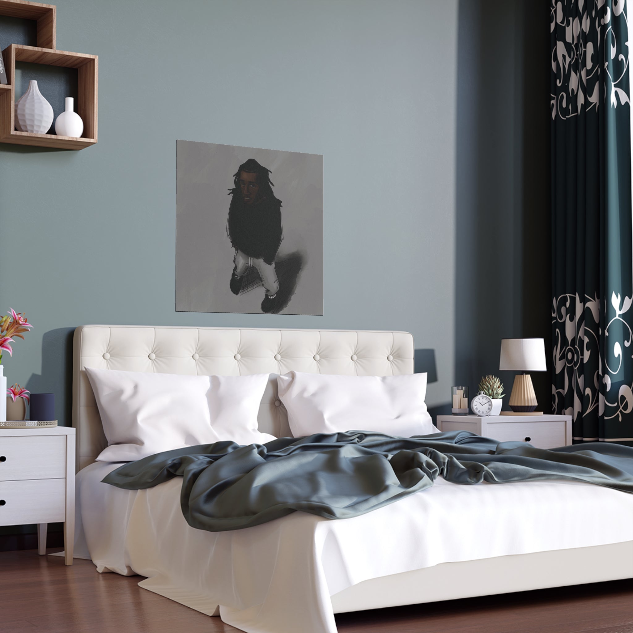 “Untitled V/The Artist” Indoor and Outdoor Silk Posters