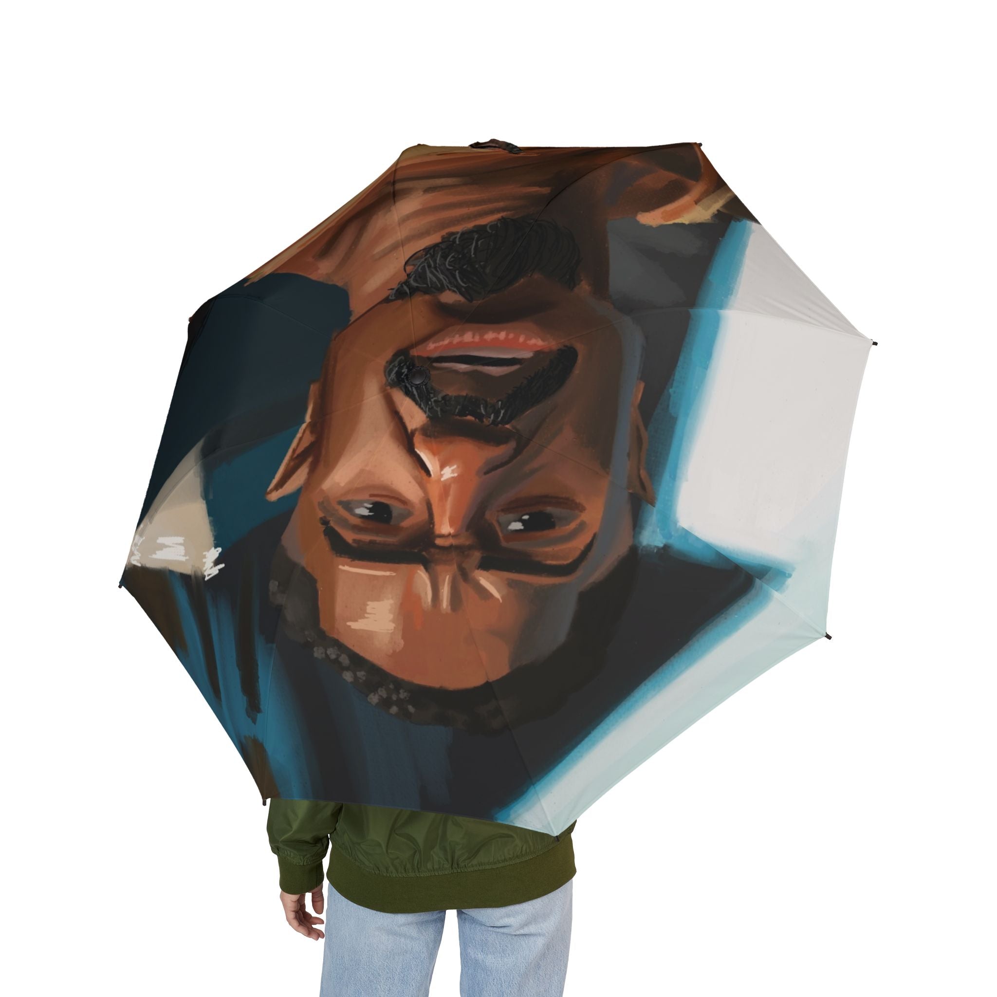 Elijah (Sinners) Semi-Automatic Foldable Umbrella