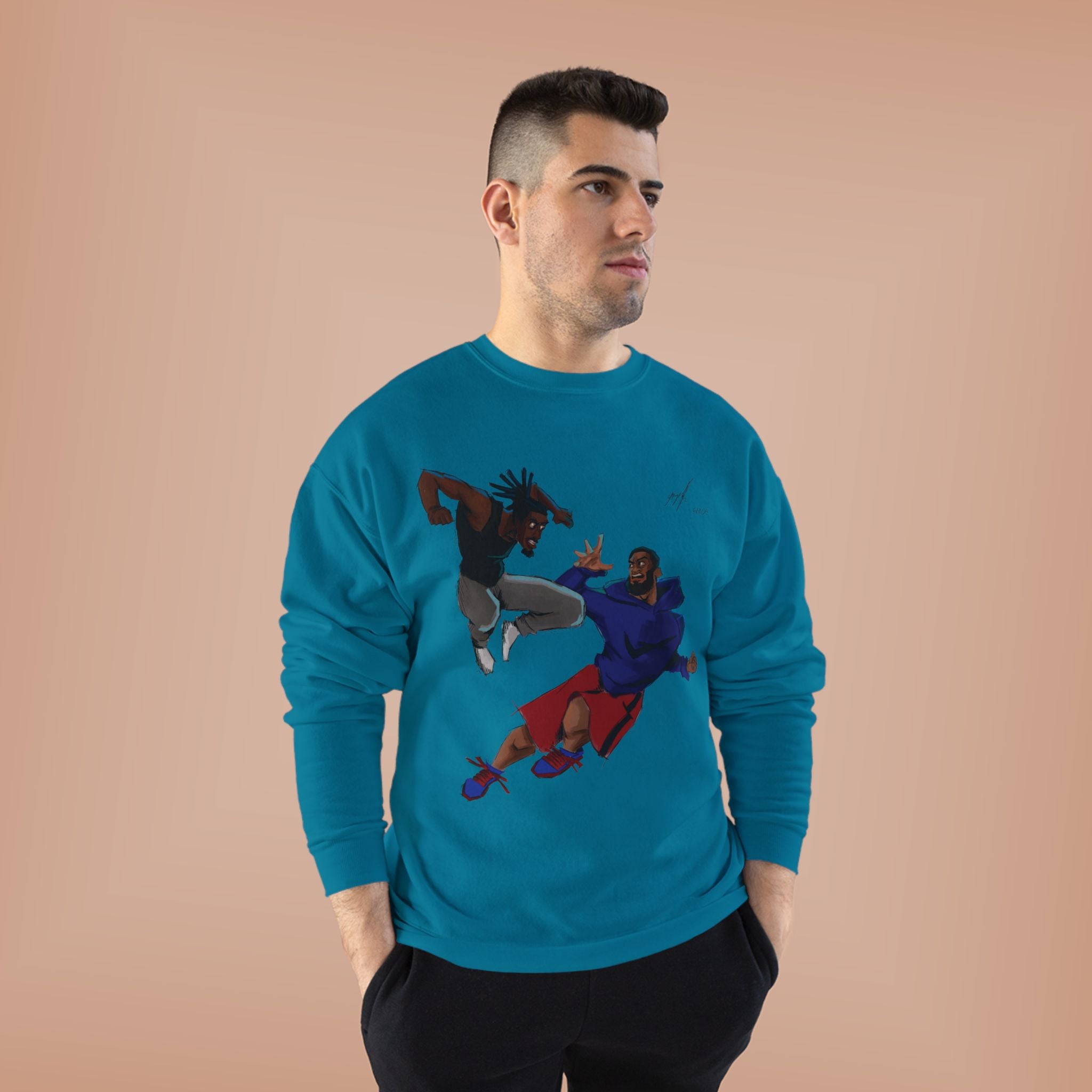 ‘Squabble Up’ Unisex EcoSmart® Crewneck Sweatshirt