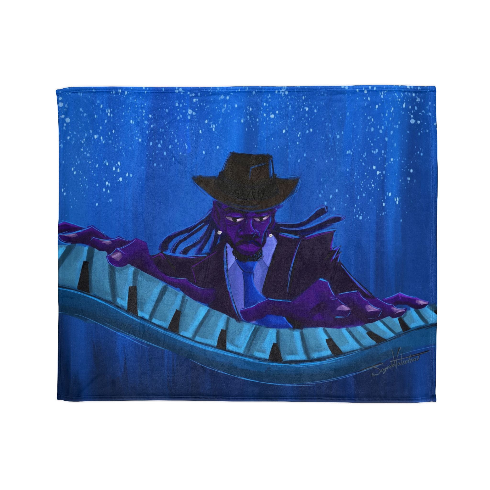 ‘The Pianist’ Soft Polyester Blanket