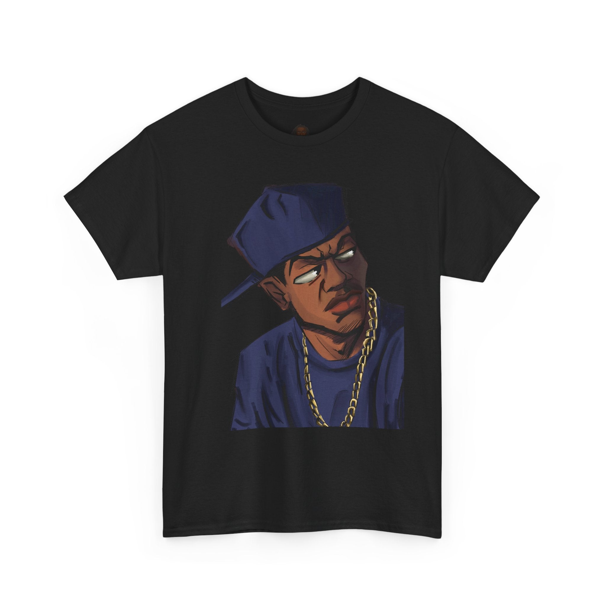 ‘SMOKEY (Boondocks Portrait)’ Unisex Heavy Cotton Tee