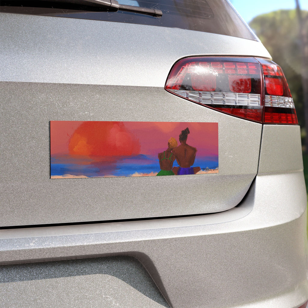 ‘Beach Date’ Car Magnets