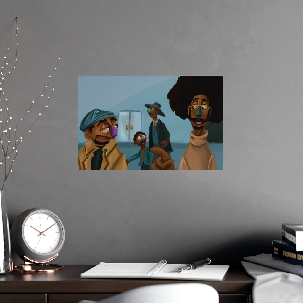 ‘What’s Goin On’ Horizontal Matte Posters