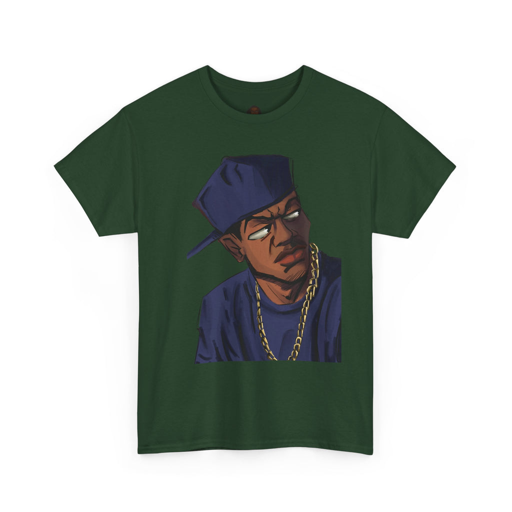 ‘SMOKEY (Boondocks Portrait)’ Unisex Heavy Cotton Tee