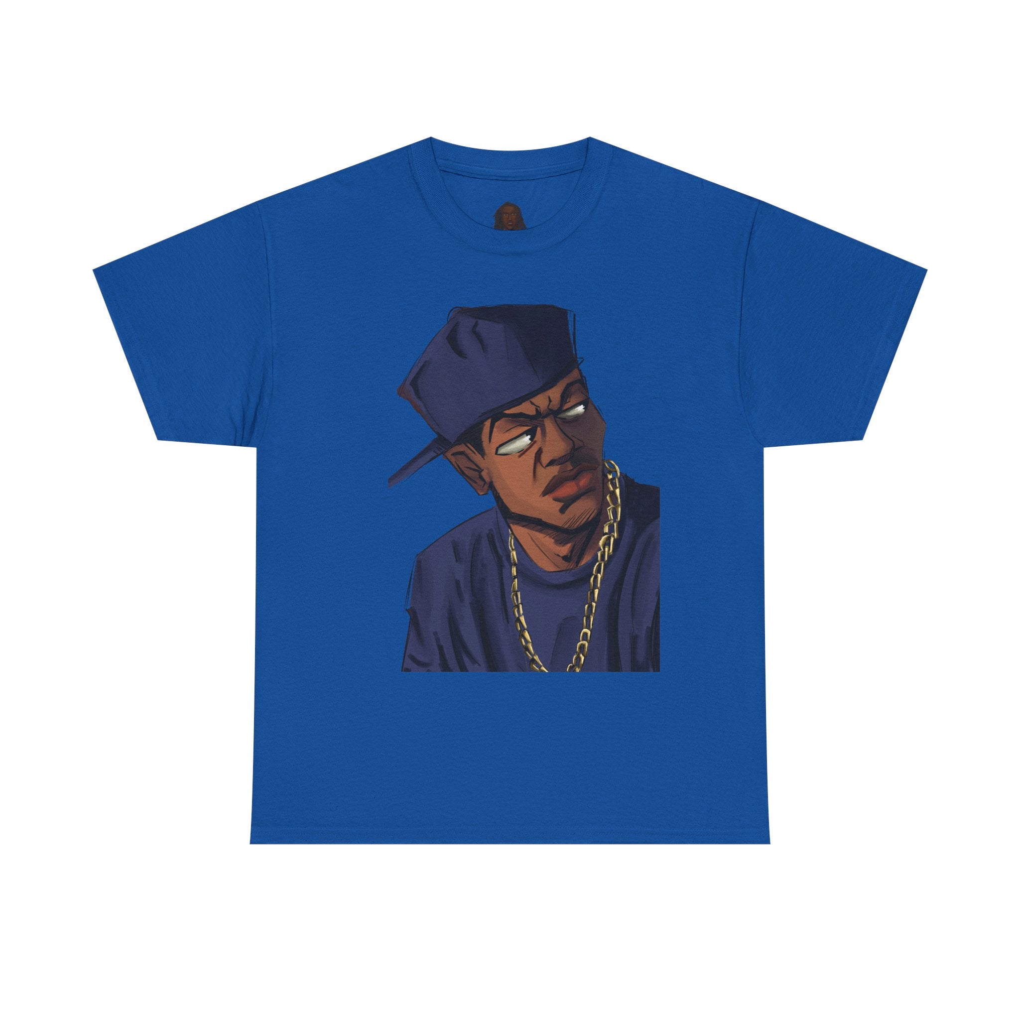 ‘SMOKEY (Boondocks Portrait)’ Unisex Heavy Cotton Tee