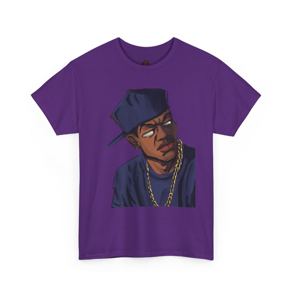 ‘SMOKEY (Boondocks Portrait)’ Unisex Heavy Cotton Tee