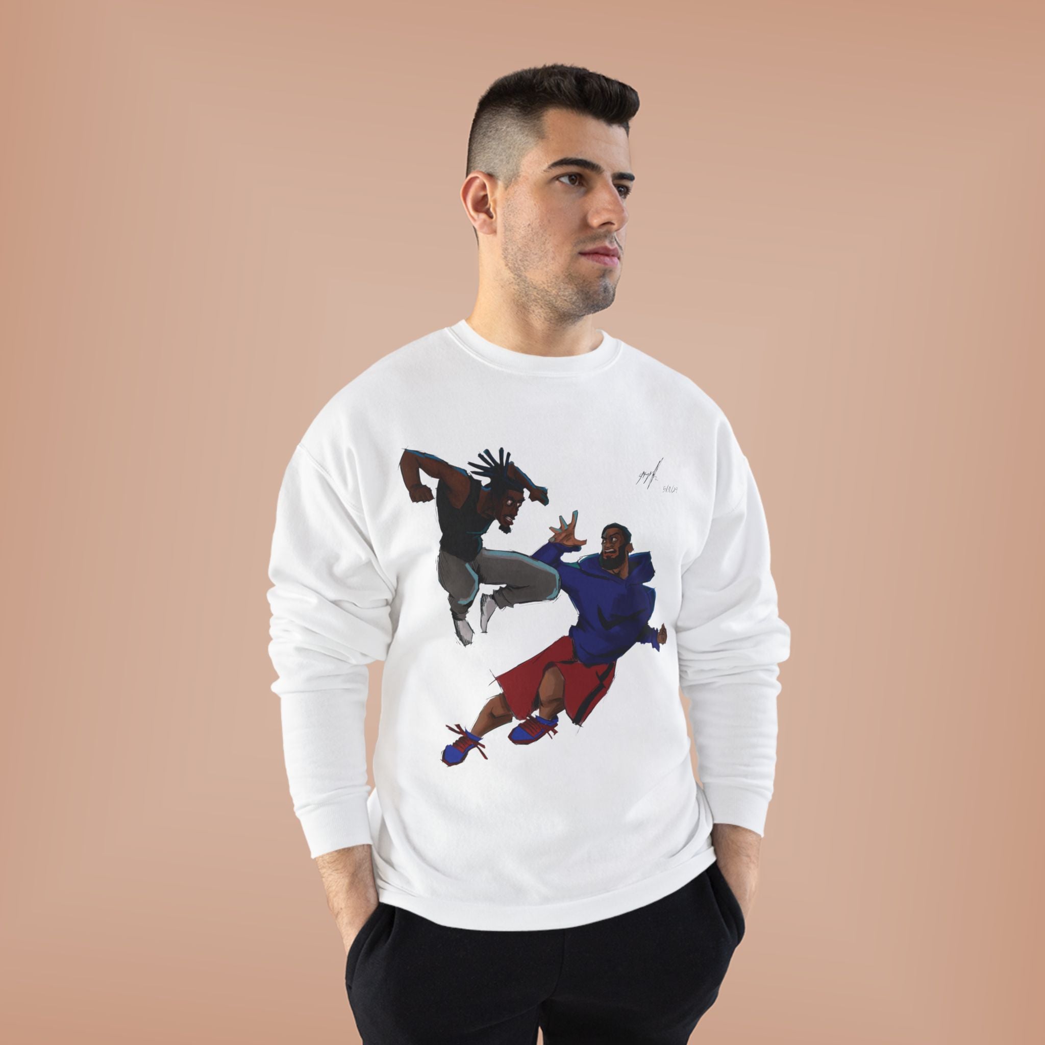 ‘Squabble Up’ Unisex EcoSmart® Crewneck Sweatshirt