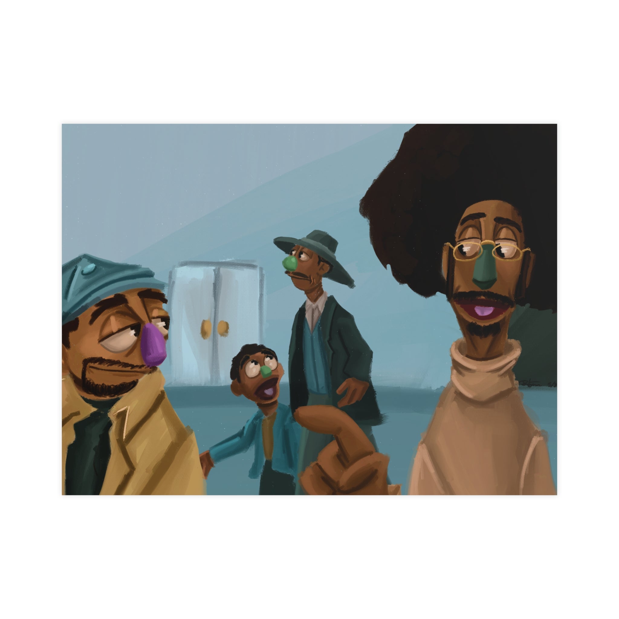 ‘What’s Goin On’ Horizontal Matte Posters