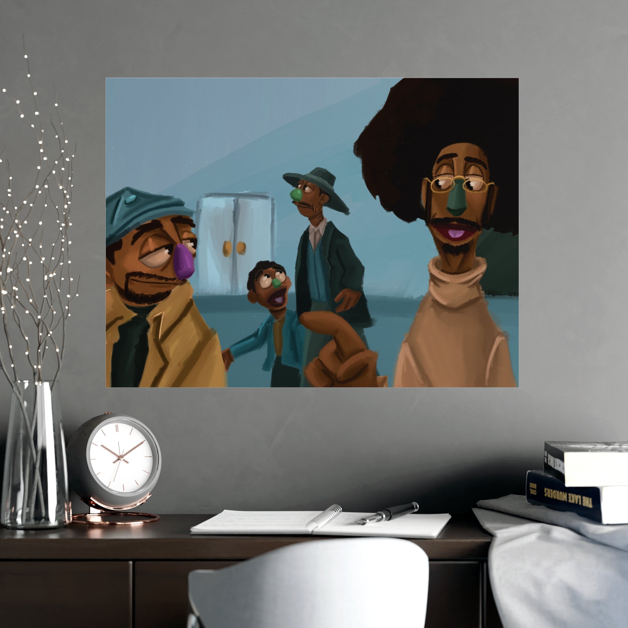 ‘What’s Goin On’ Horizontal Matte Posters