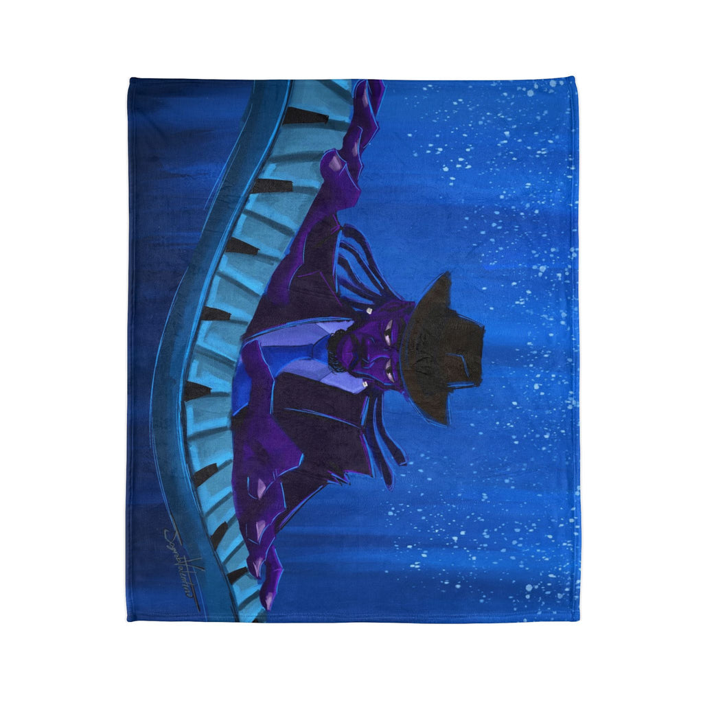 ‘The Pianist’ Soft Polyester Blanket