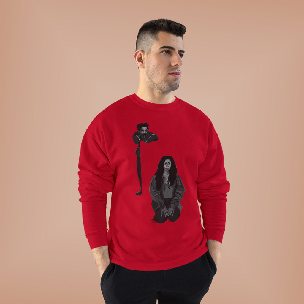 ‘Dot & Sza’ Unisex EcoSmart® Crewneck Sweatshirt