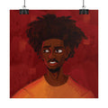 “Untitled II/Red” Rolled Posters