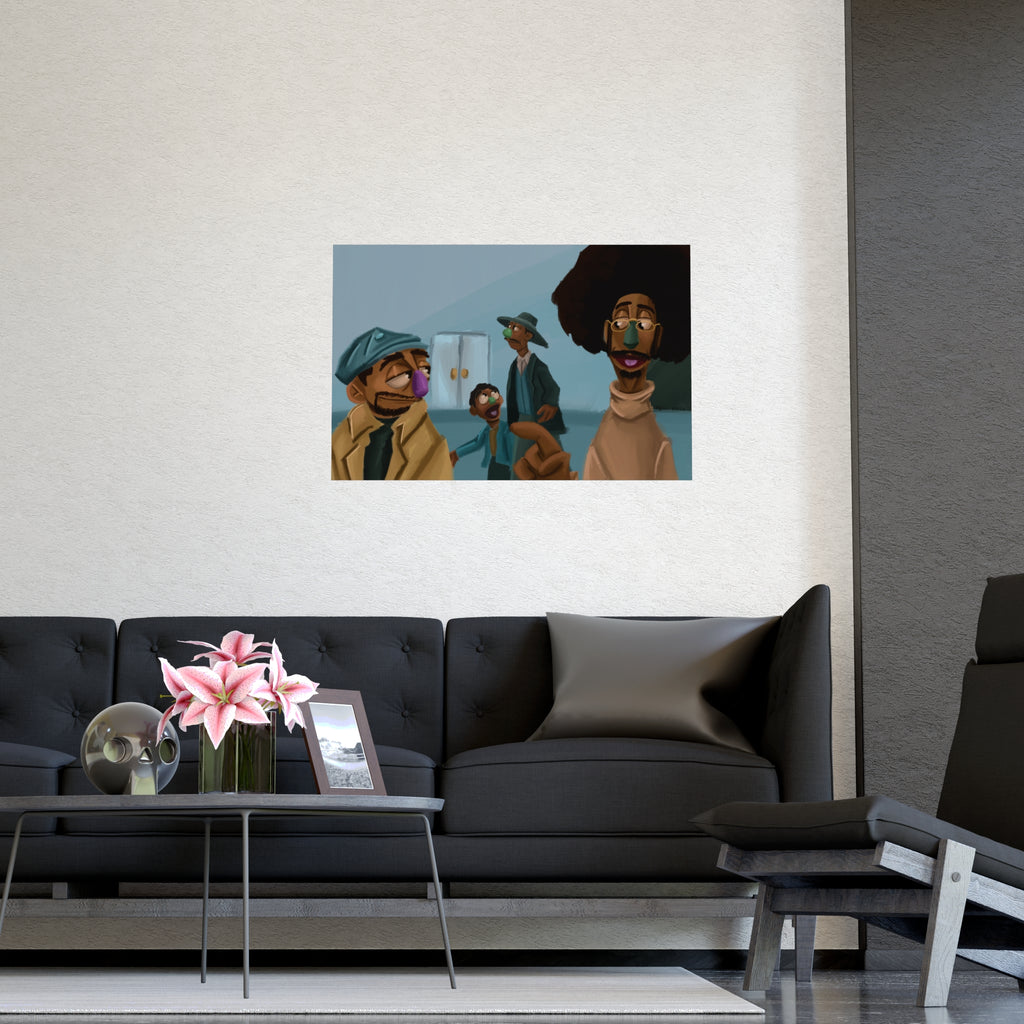 ‘What’s Goin On’ Horizontal Matte Posters