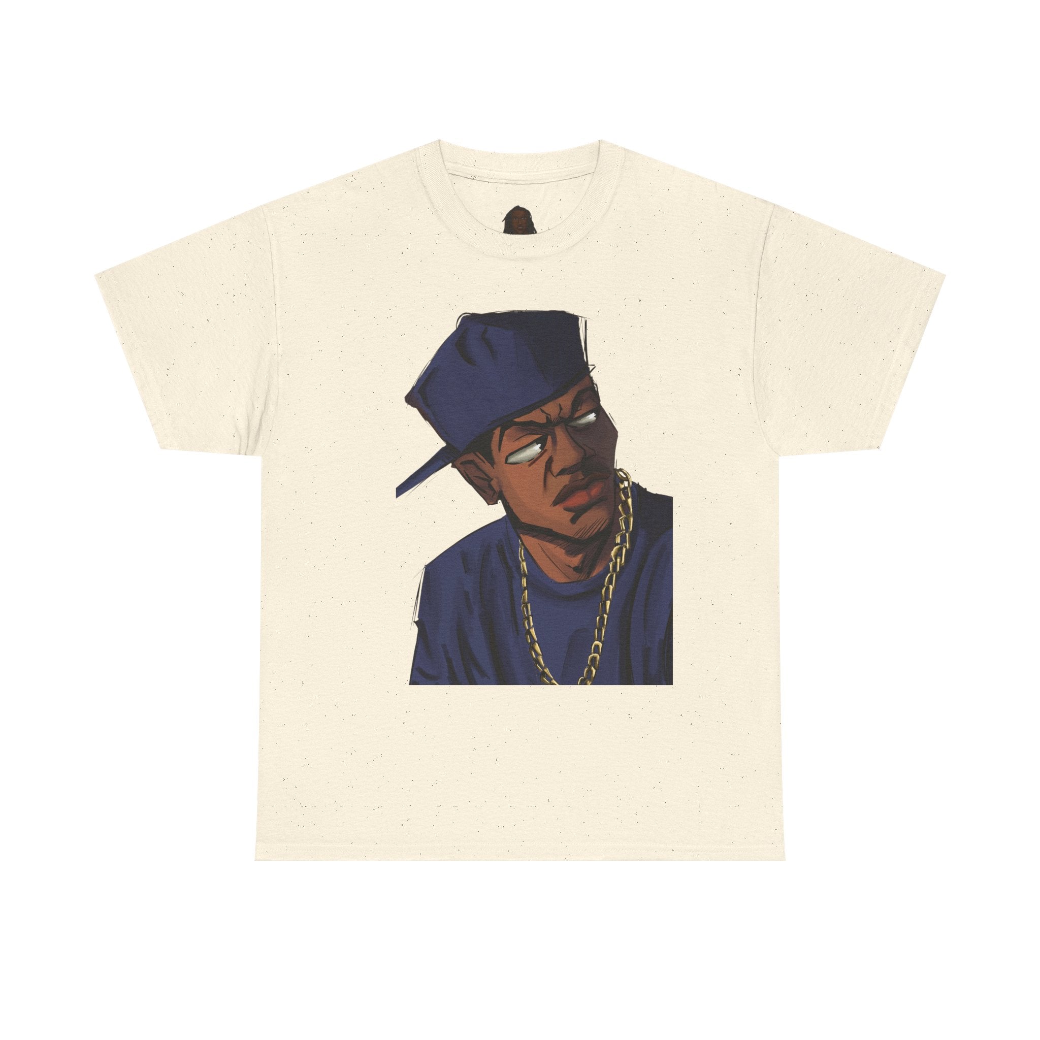 ‘SMOKEY (Boondocks Portrait)’ Unisex Heavy Cotton Tee