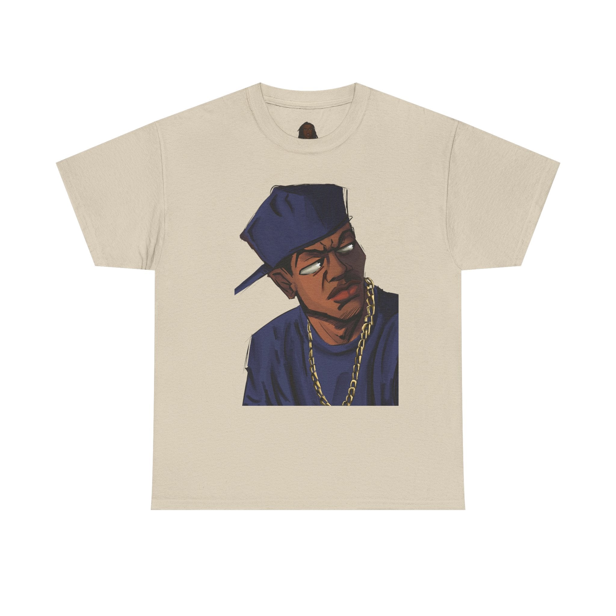 ‘SMOKEY (Boondocks Portrait)’ Unisex Heavy Cotton Tee