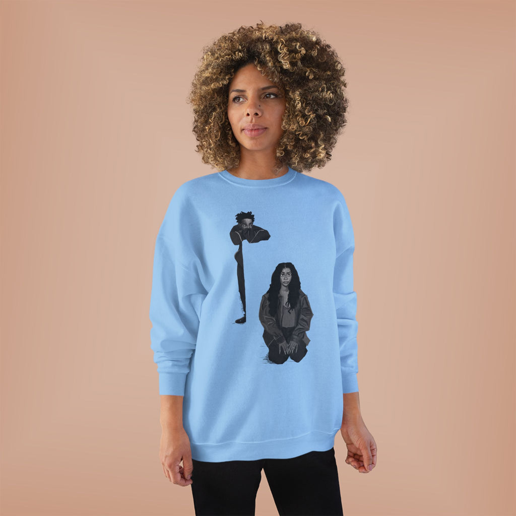 ‘Dot & Sza’ Unisex EcoSmart® Crewneck Sweatshirt