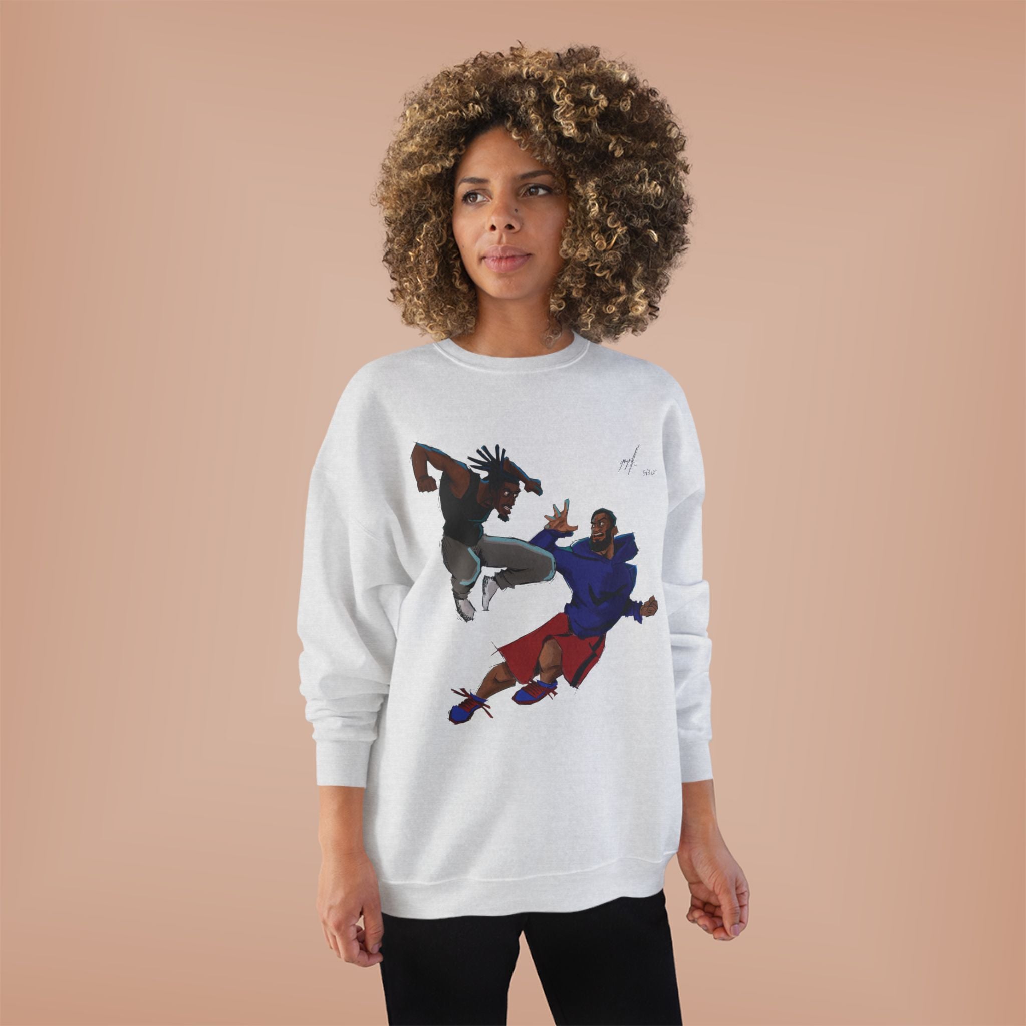 ‘Squabble Up’ Unisex EcoSmart® Crewneck Sweatshirt