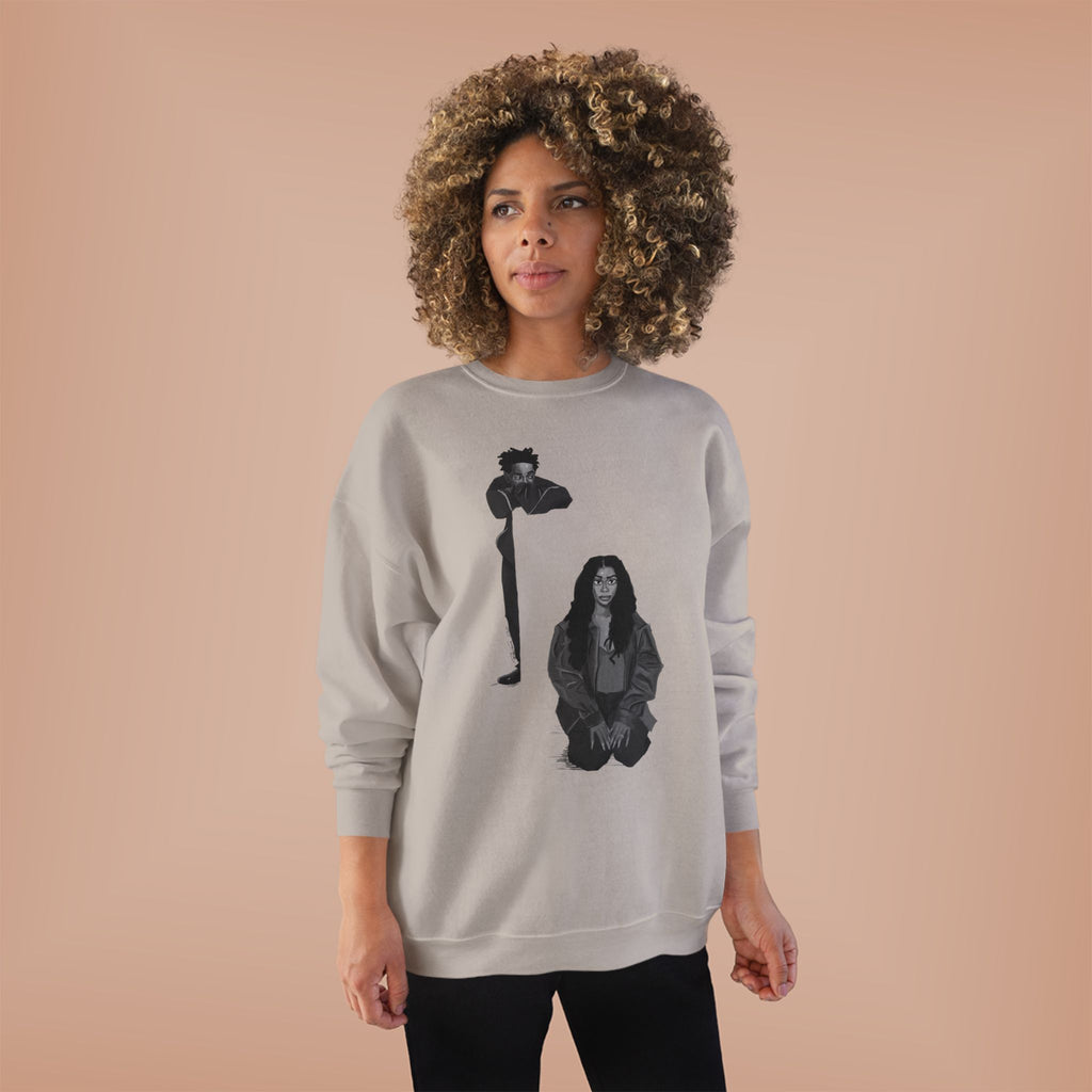 ‘Dot & Sza’ Unisex EcoSmart® Crewneck Sweatshirt