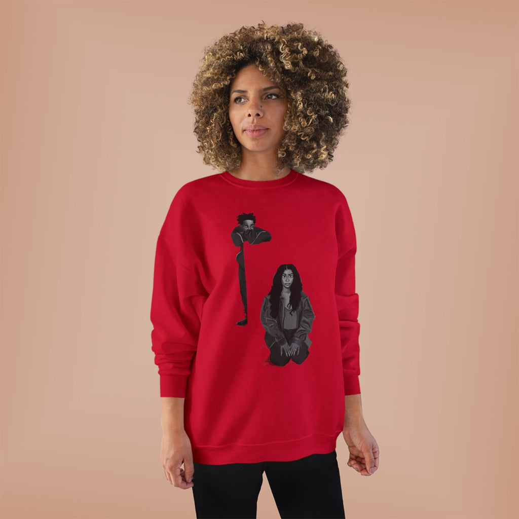 ‘Dot & Sza’ Unisex EcoSmart® Crewneck Sweatshirt