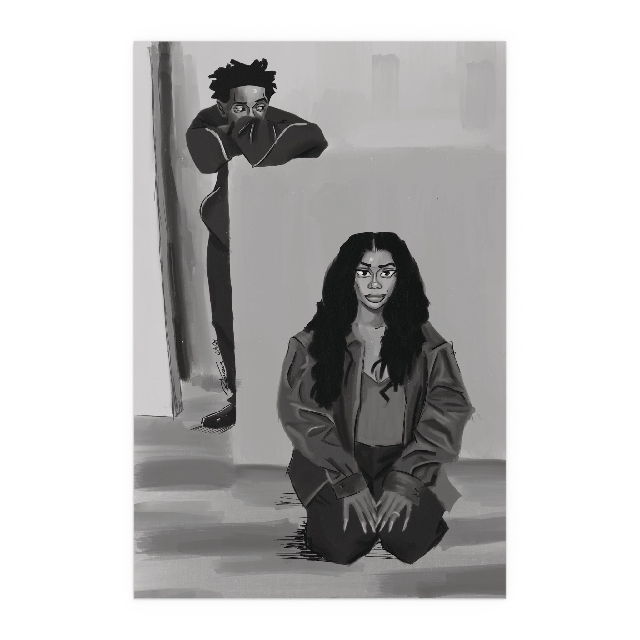 ‘Dot & Sza’ Indoor and Outdoor Silk Posters