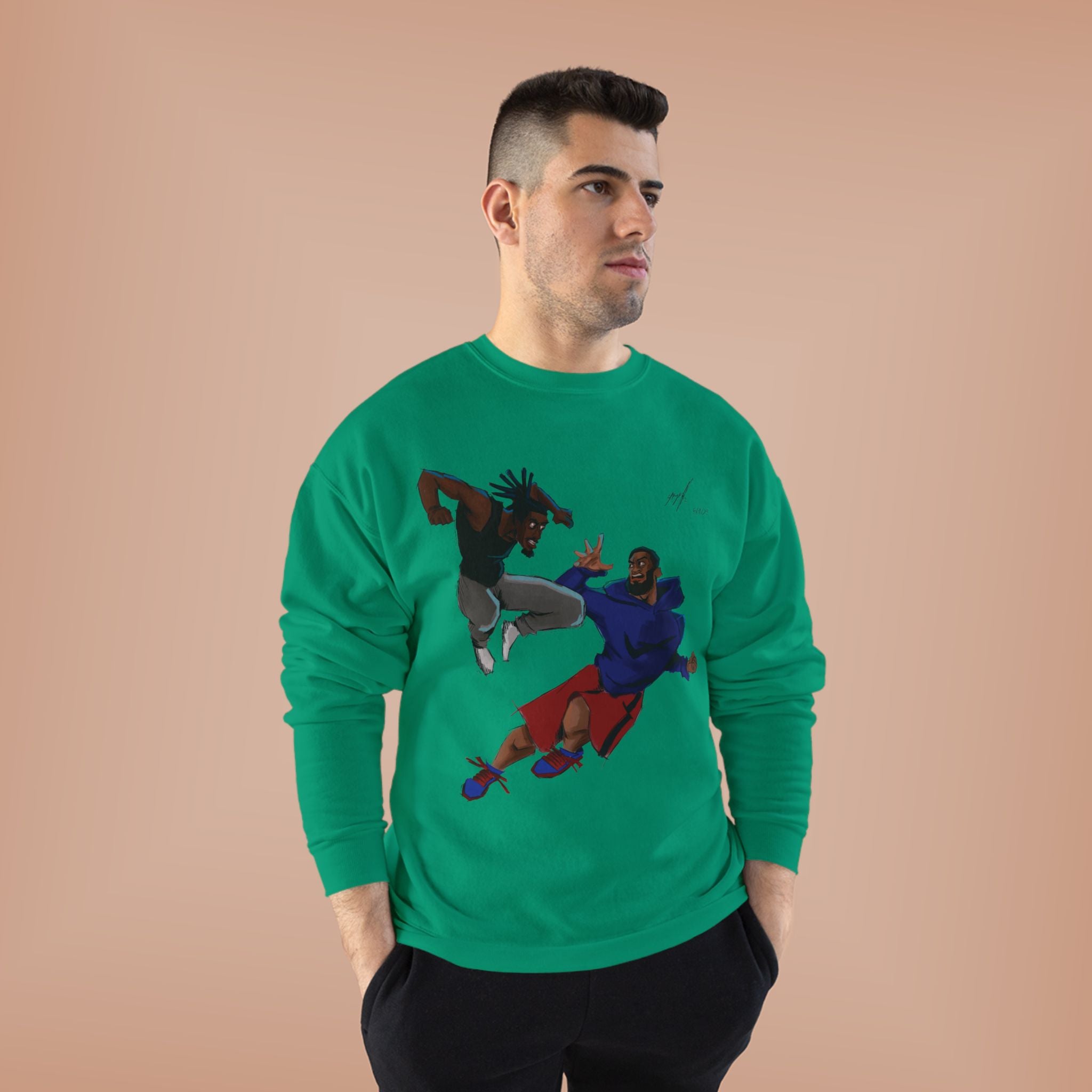 ‘Squabble Up’ Unisex EcoSmart® Crewneck Sweatshirt