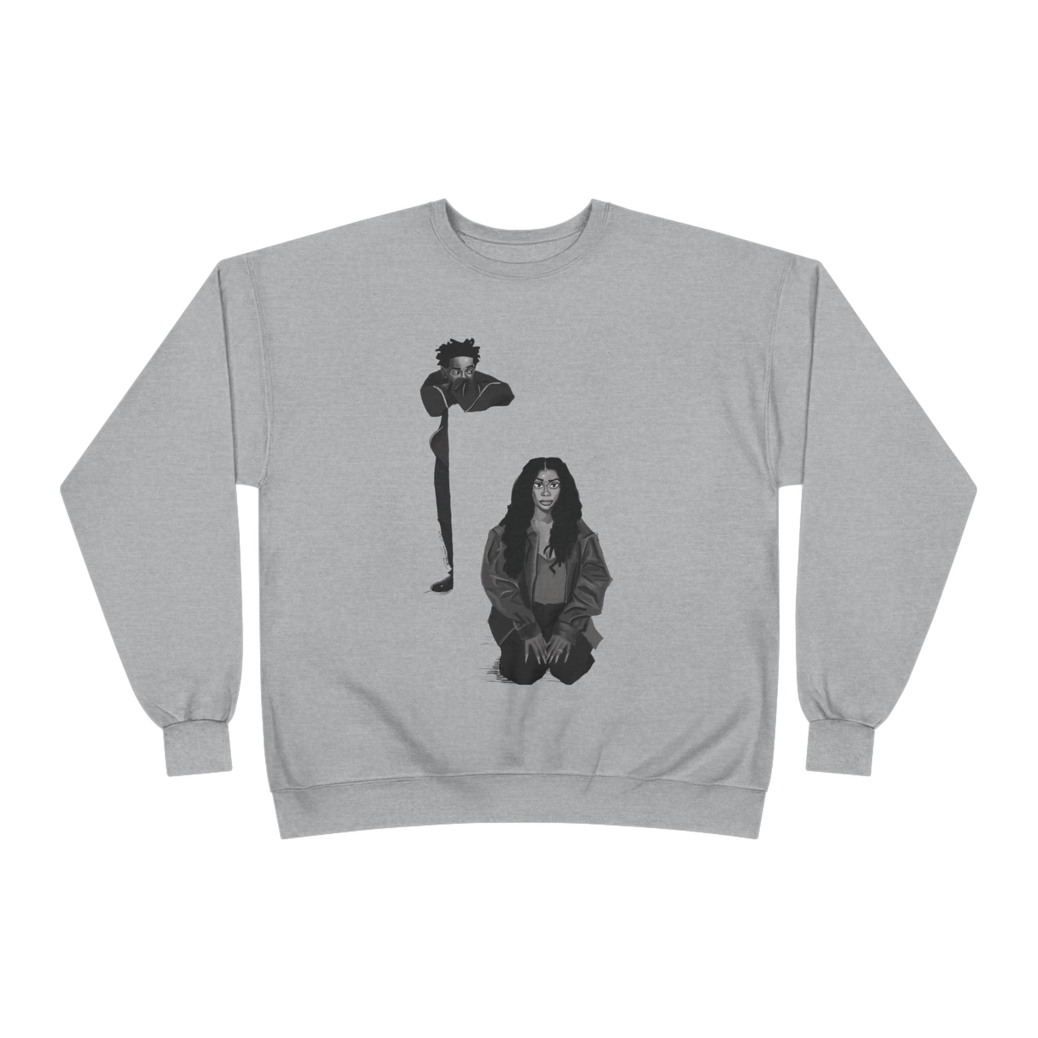 ‘Dot & Sza’ Unisex EcoSmart® Crewneck Sweatshirt