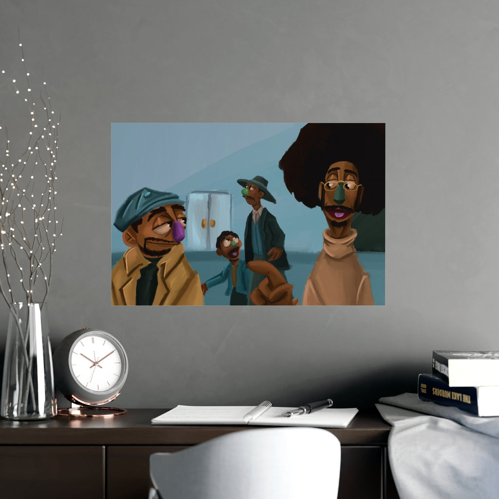 ‘What’s Goin On’ Horizontal Matte Posters