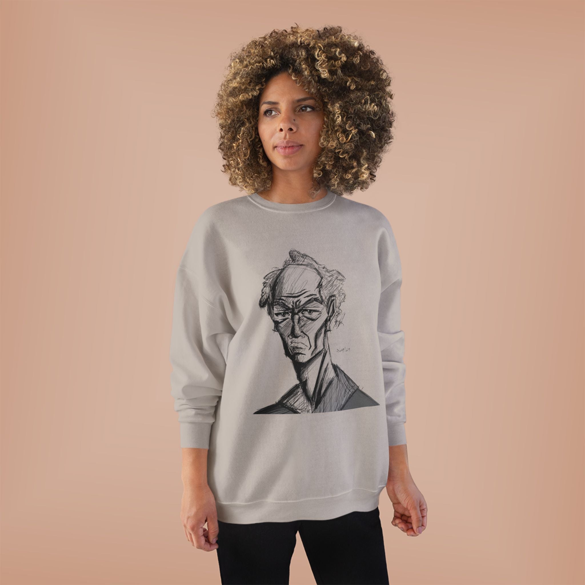 ‘Robert Freeman (Boondocks)’ Unisex EcoSmart® Crewneck Sweatshirt