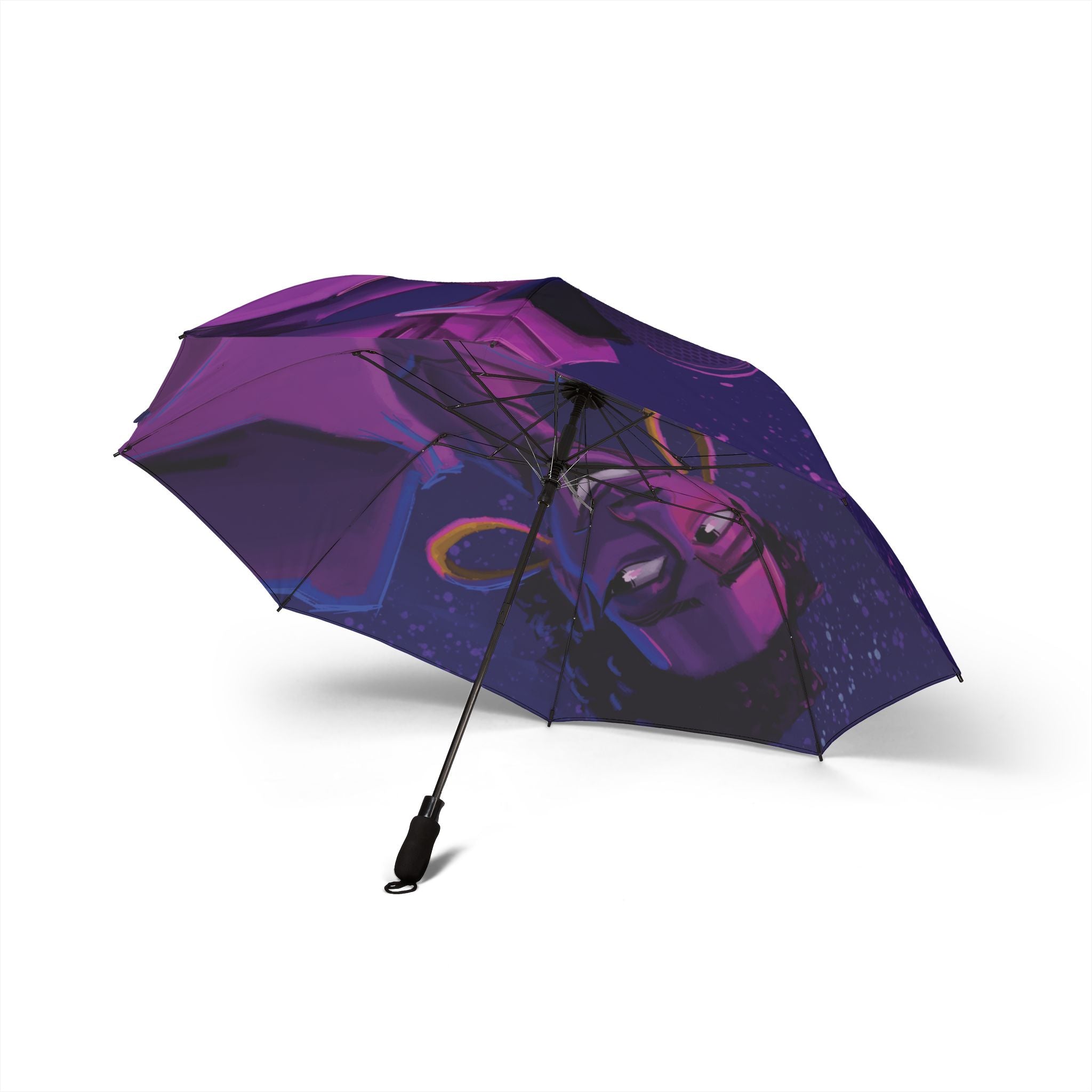 ‘The Singer’ Semi-Automatic Foldable Umbrella