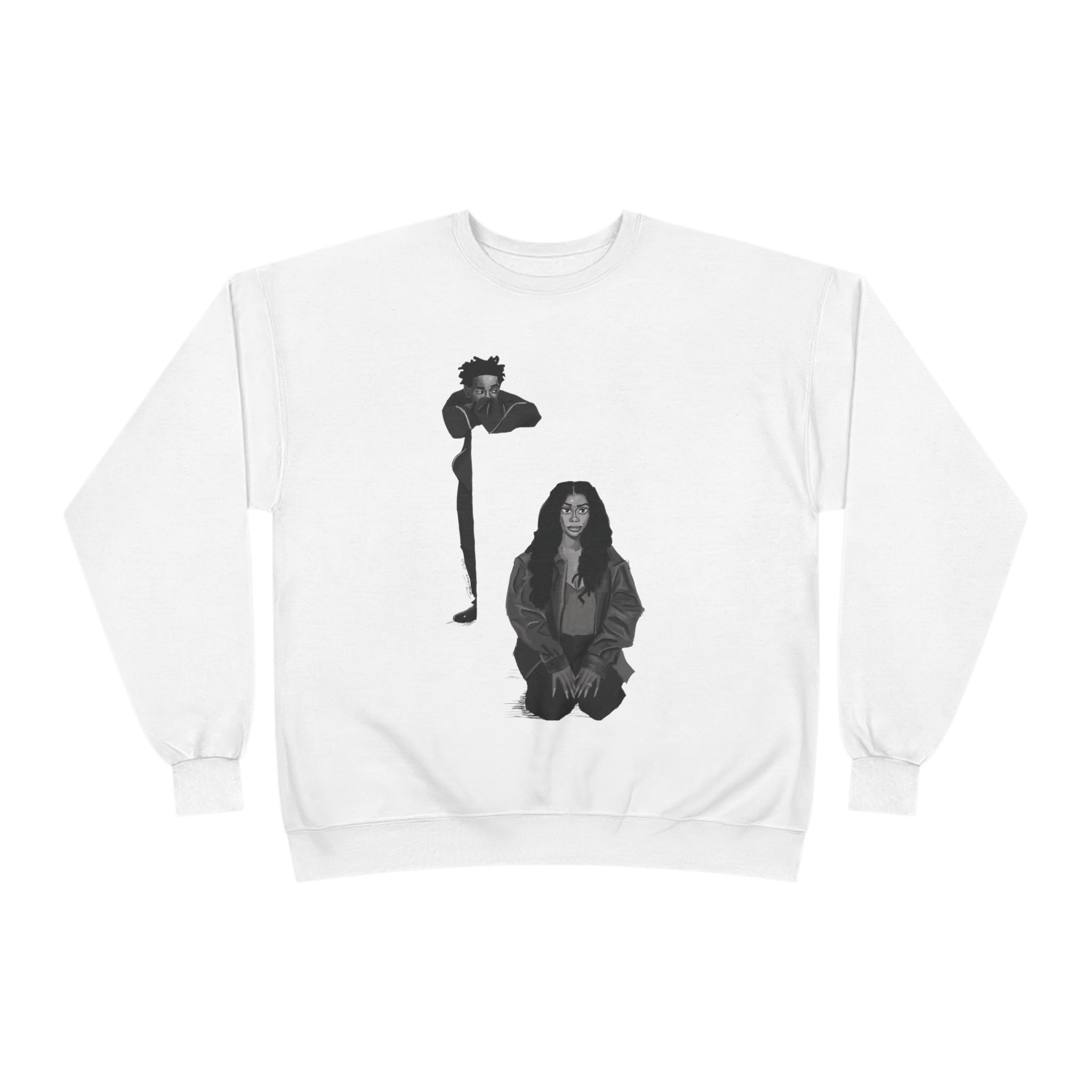 ‘Dot & Sza’ Unisex EcoSmart® Crewneck Sweatshirt