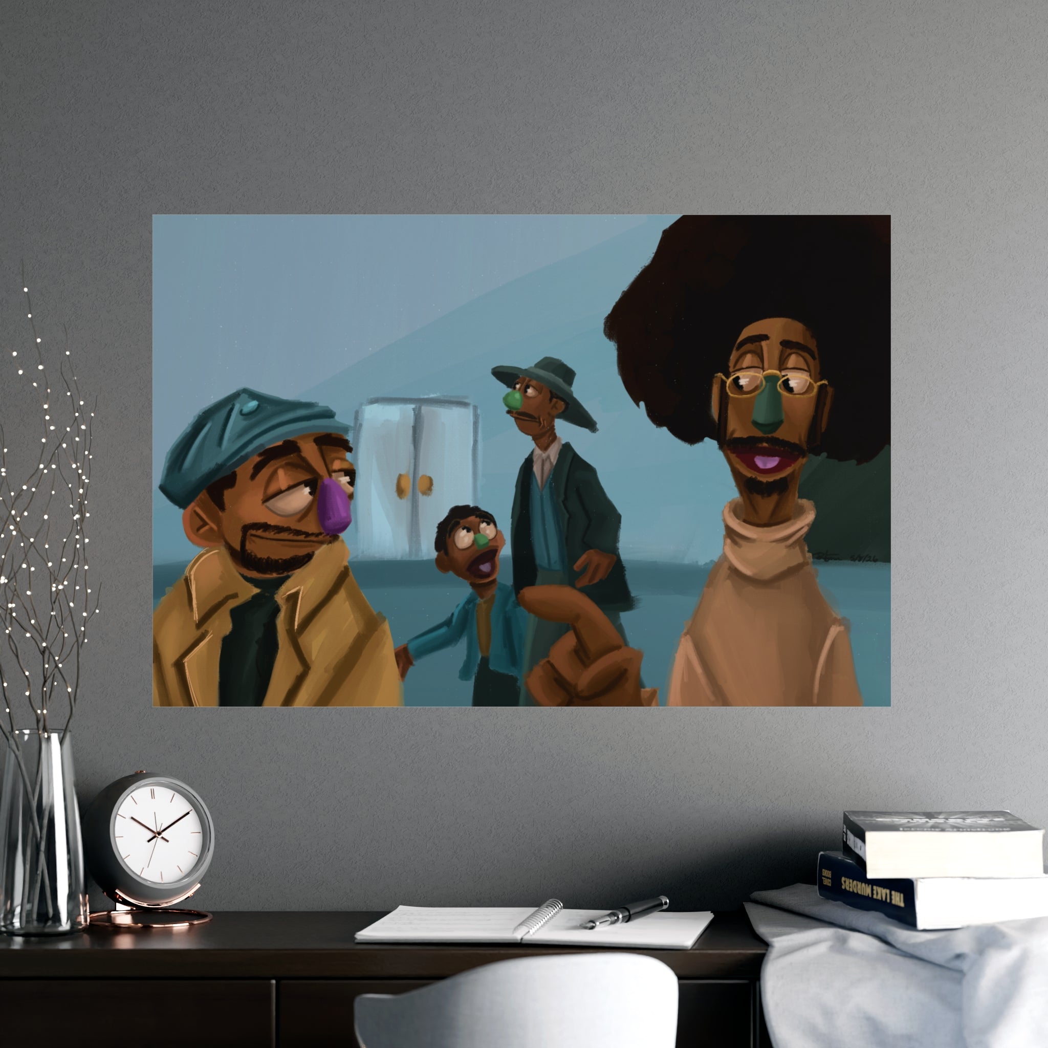 ‘What’s Goin On’ Horizontal Matte Posters