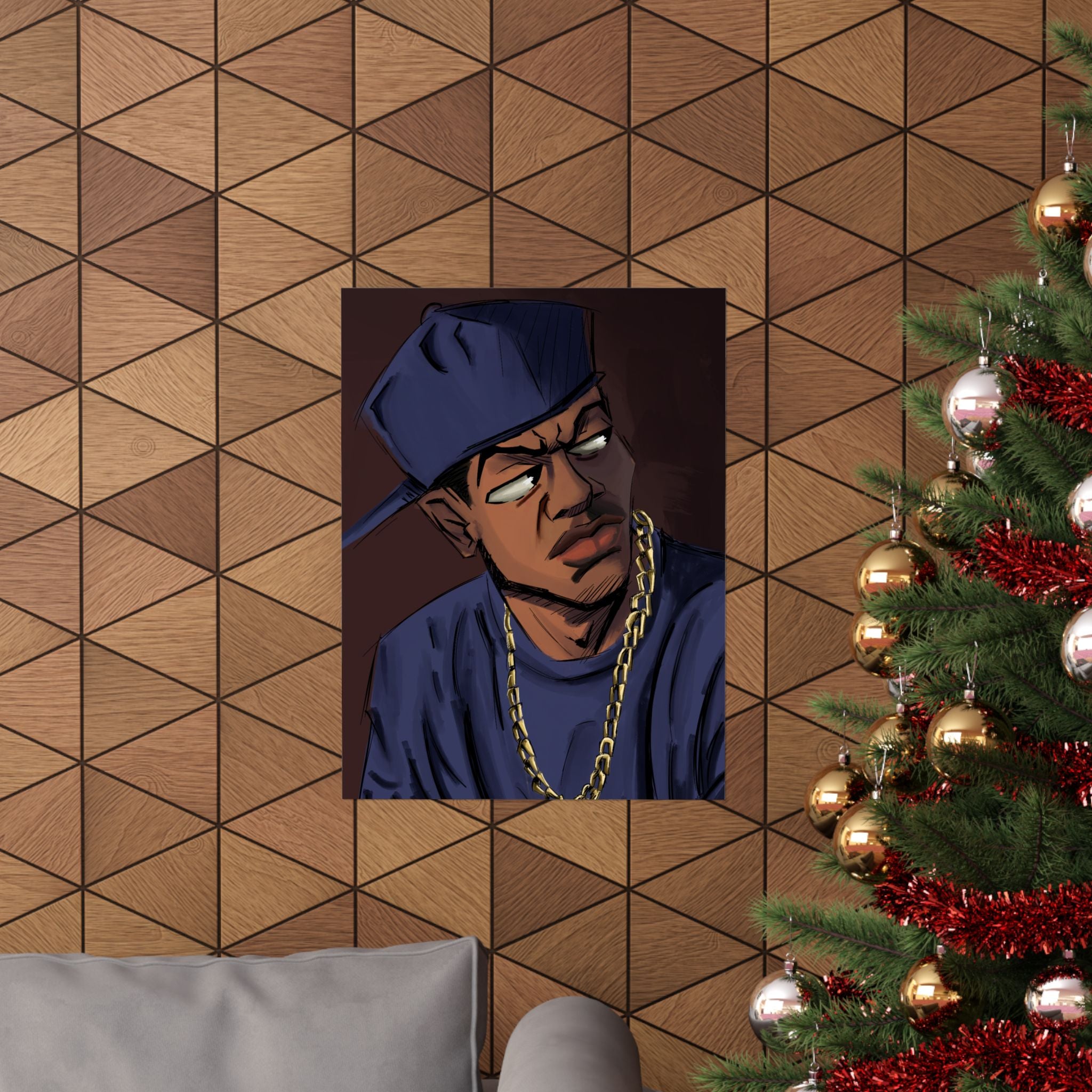 ‘SMOKEY (Friday/Boondocks)’ Matte Vertical Posters