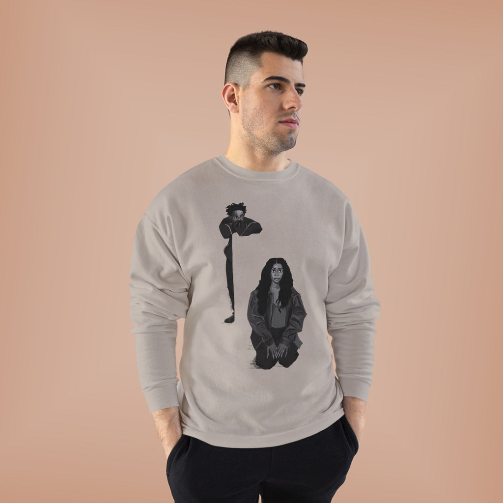 ‘Dot & Sza’ Unisex EcoSmart® Crewneck Sweatshirt