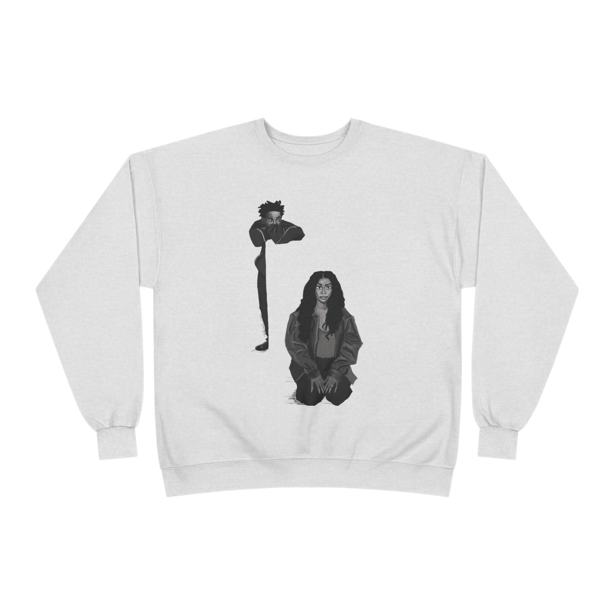 ‘Dot & Sza’ Unisex EcoSmart® Crewneck Sweatshirt