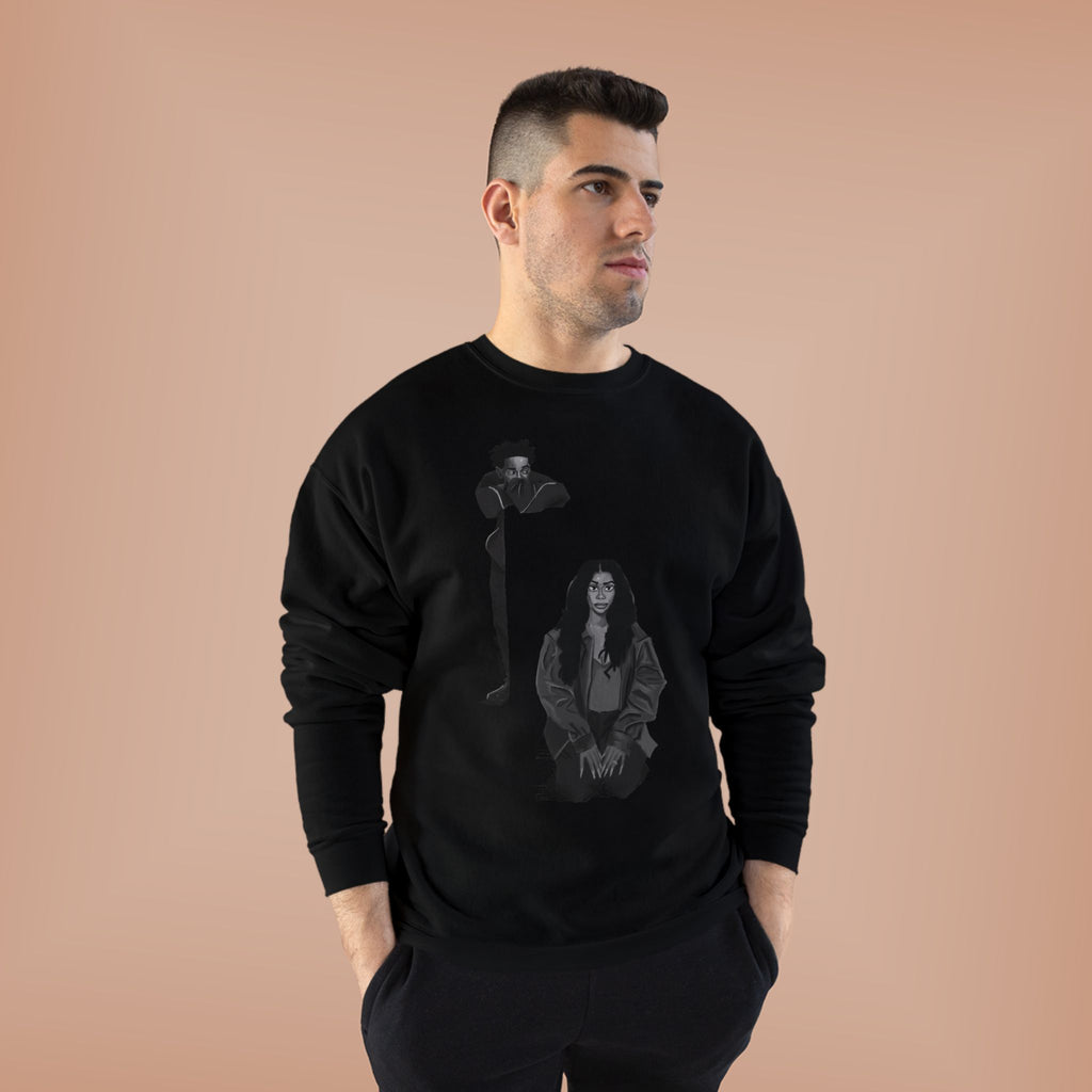 ‘Dot & Sza’ Unisex EcoSmart® Crewneck Sweatshirt