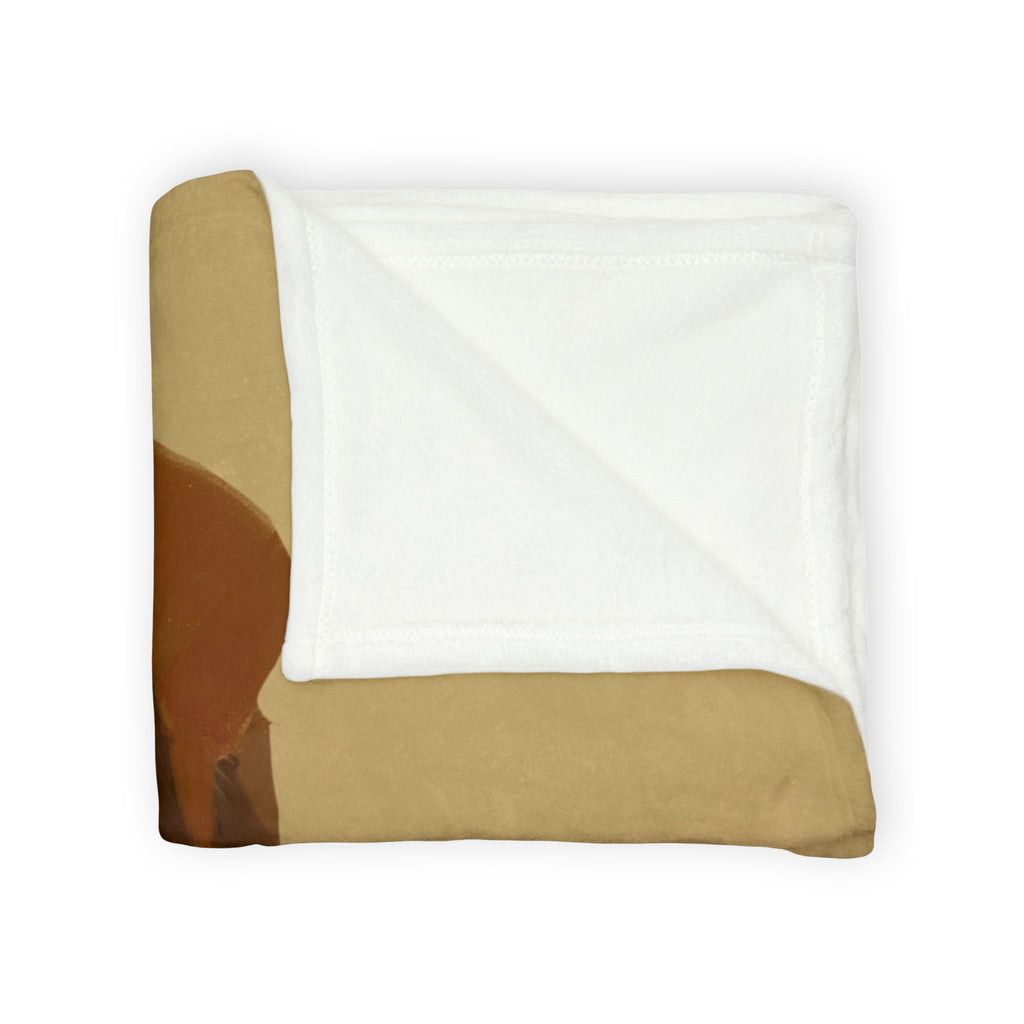 ‘Beige/Lisa’ Soft Polyester Blanket