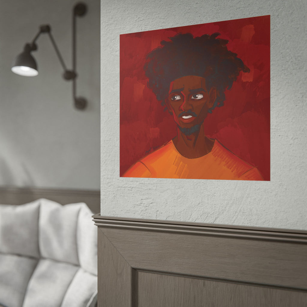 “Untitled II/Red” Rolled Posters