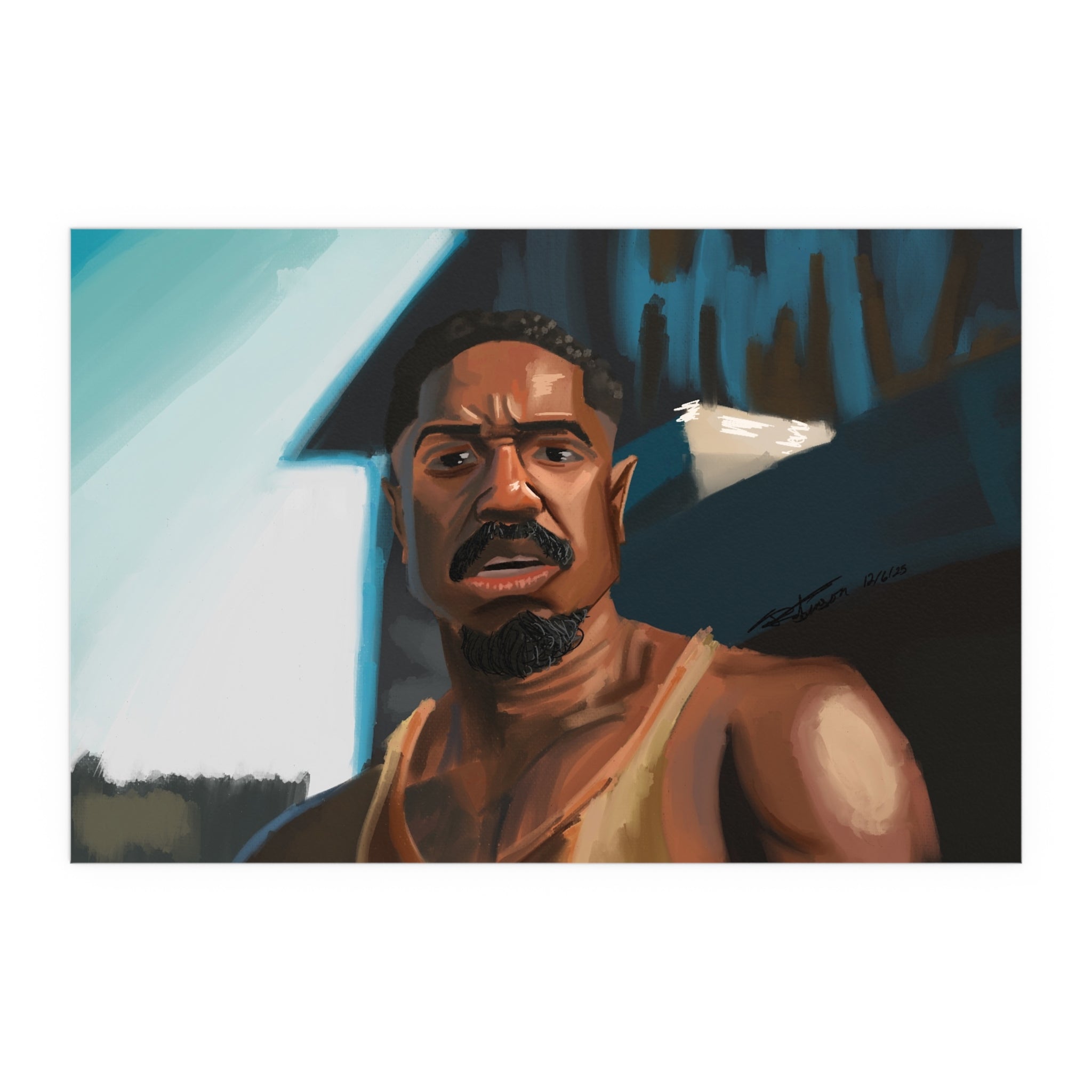 ‘Elijah (Sinners)’ Indoor and Outdoor Silk Posters