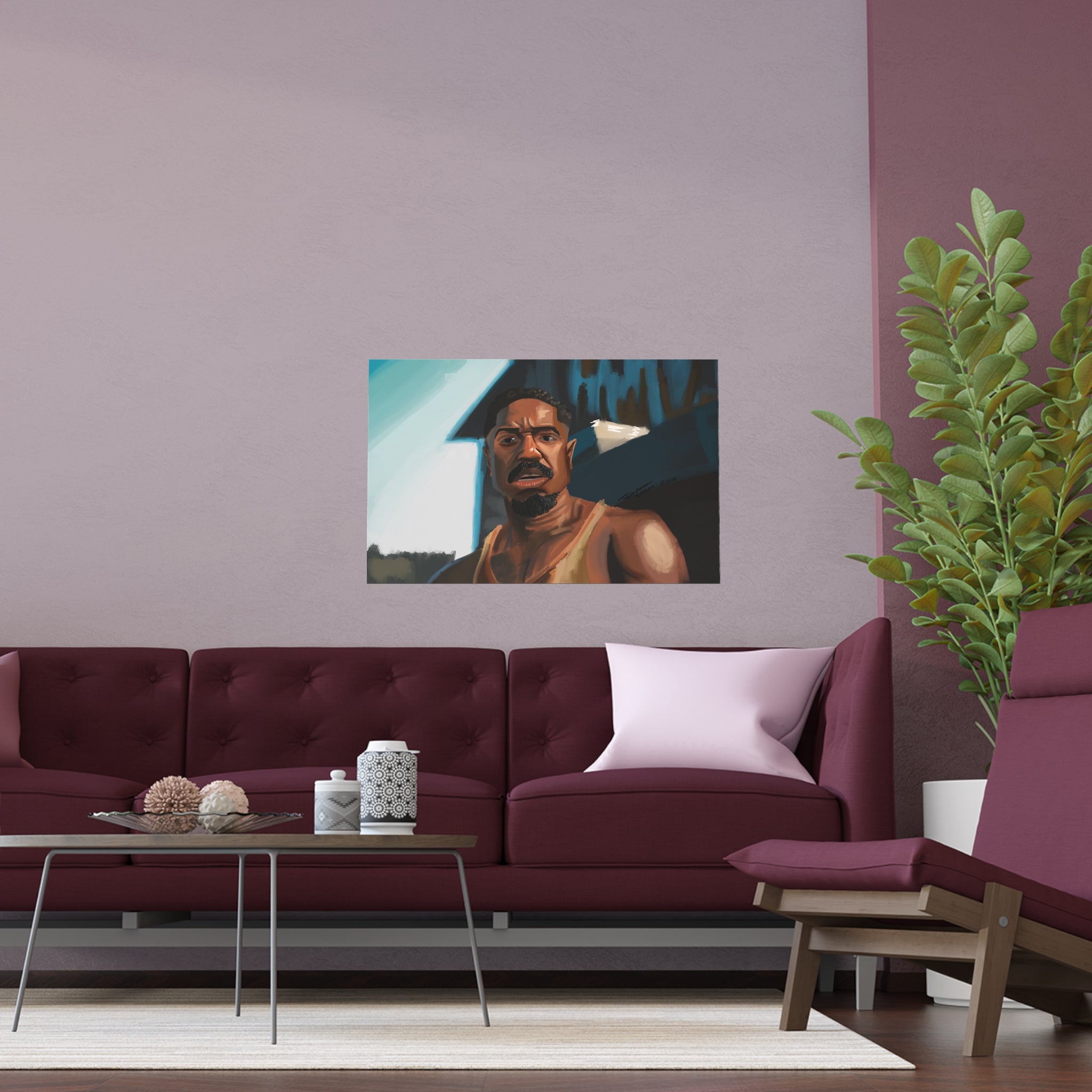 ‘Elijah (Sinners)’ Indoor and Outdoor Silk Posters