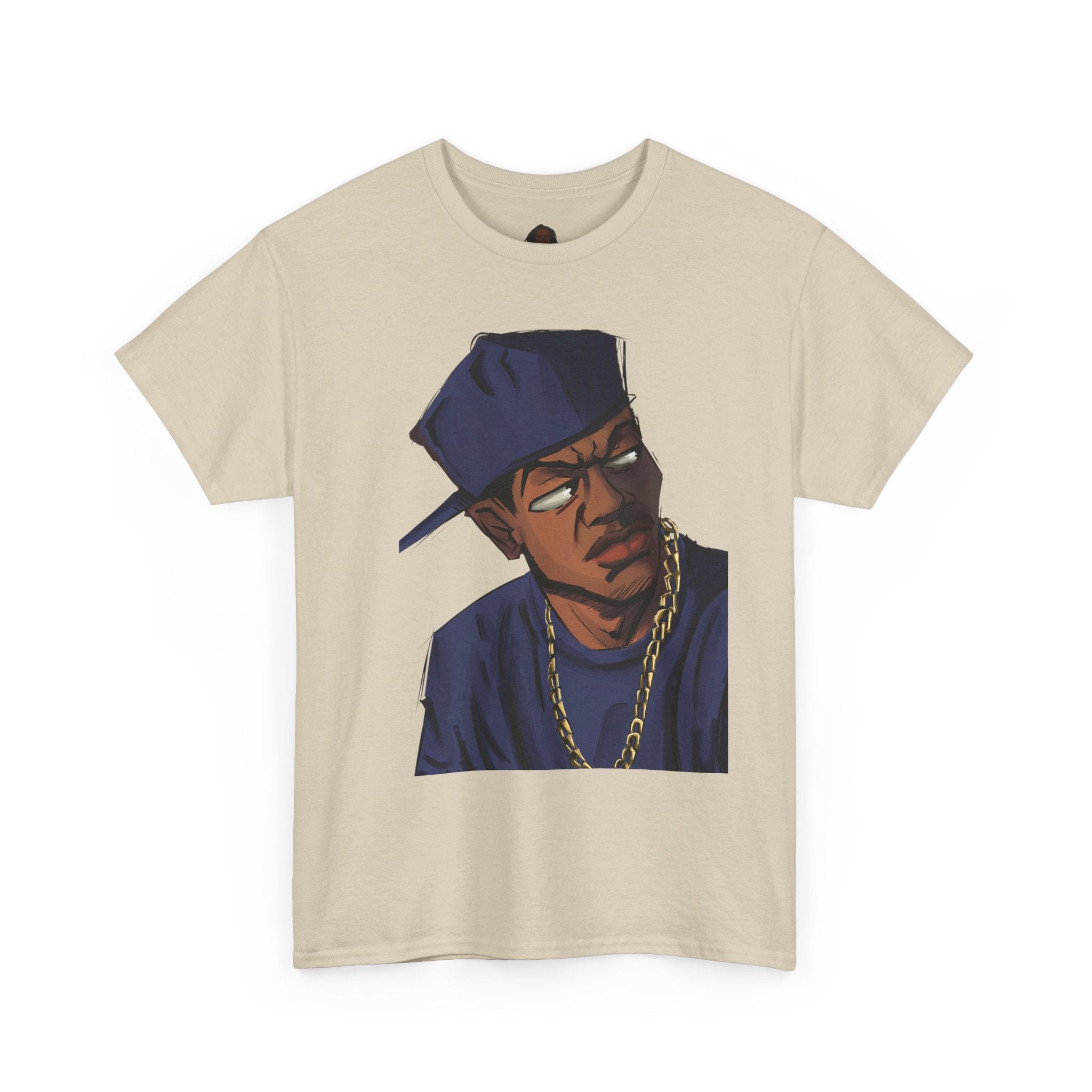 ‘SMOKEY (Boondocks Portrait)’ Unisex Heavy Cotton Tee